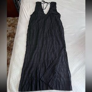 NEW FREE PEOPLE AGATHA TEXTURED MIDI MAXI DRESS SMALL